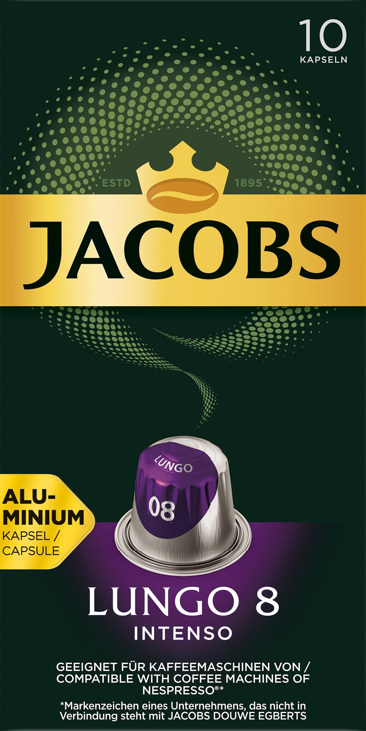 Slika za Kafa u kapsulama espresso lungo Jacobs 10 kapsula