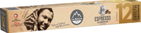 Slika za Kafa u kapsulama espresso La Natura lifestyle 10kom