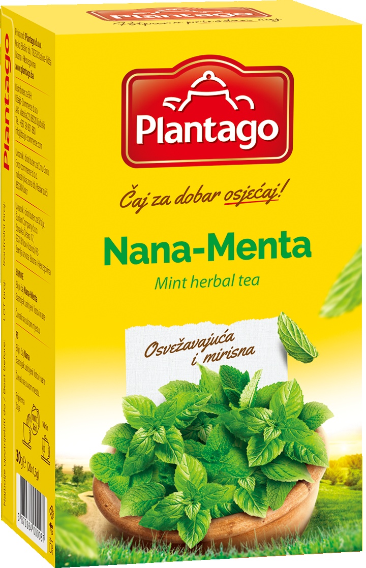 Slika za Čaj nana-menta Plantago 30g