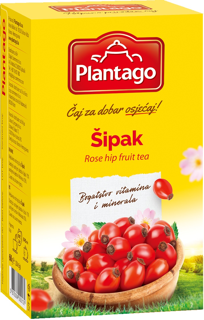 Slika za Čaj šipak Plantago 60g