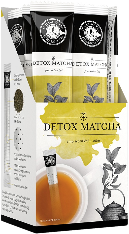 Slika za Čaj detox matcha Schargo 16/1