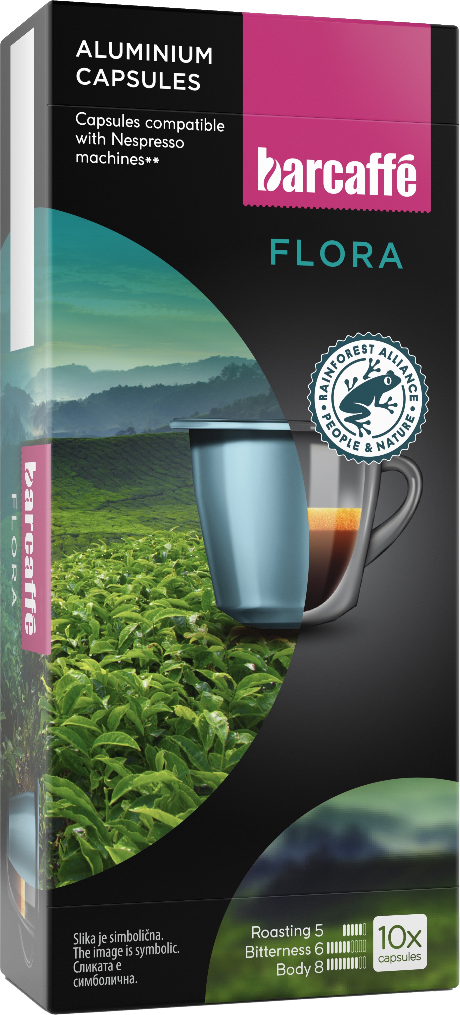 Slika za Kafa u kapsulama Flora Barcaffe 55g
