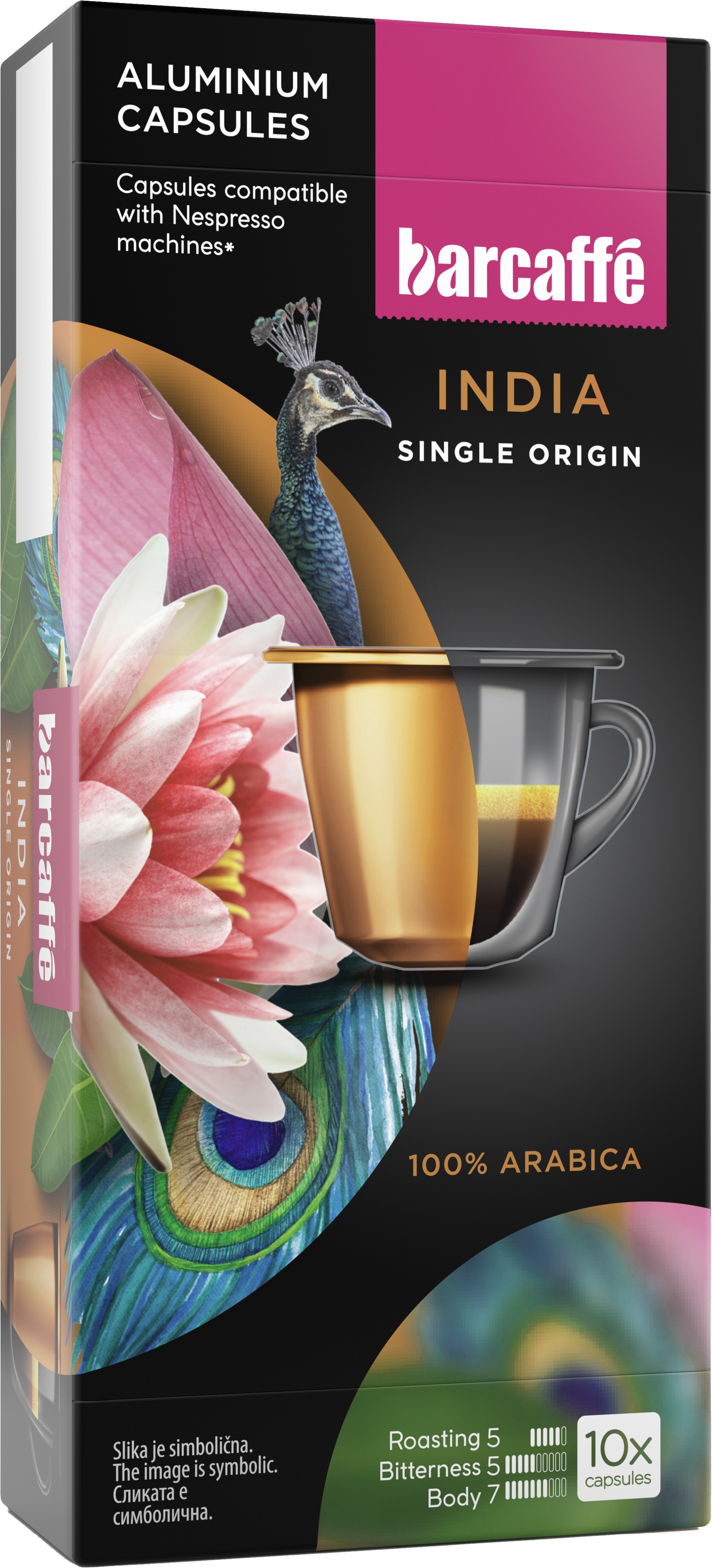 Slika za Kafa u kapsulama Single Origin India Barcaffe 55g