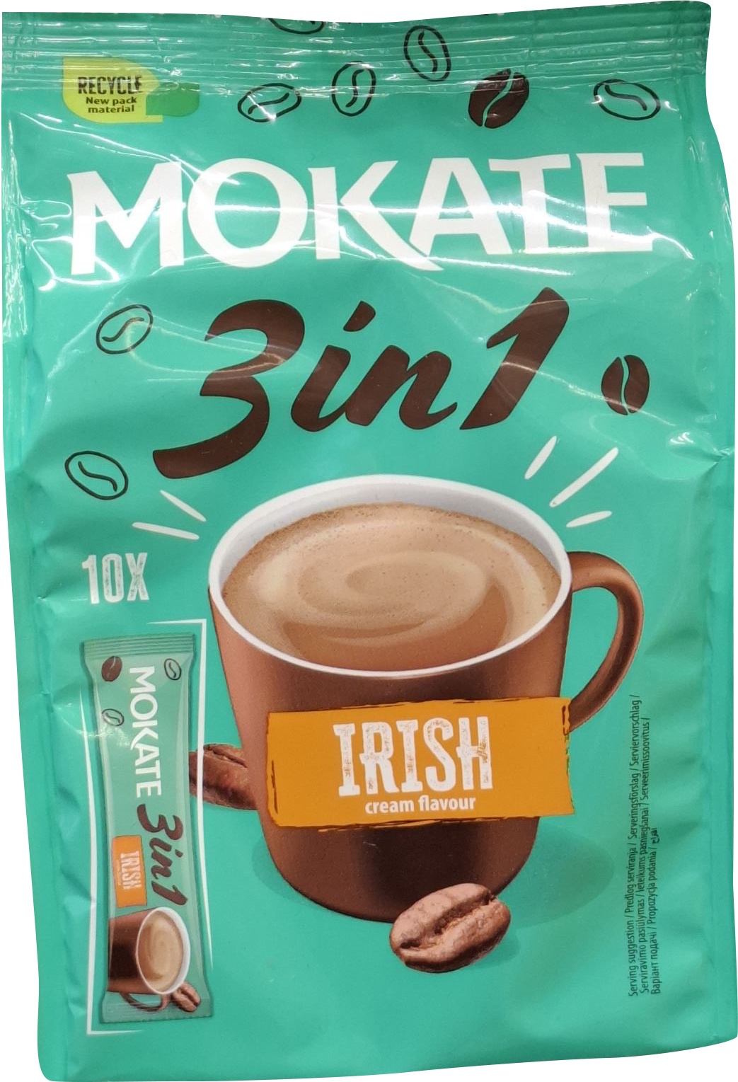 Slika za Kafa instant 3u1 irish Mokate 17gx10