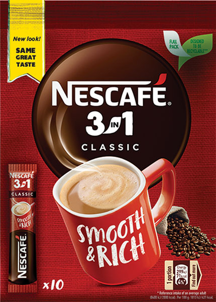 Slika za Kafa instant classic Nescafe 3u1 10x16.5g