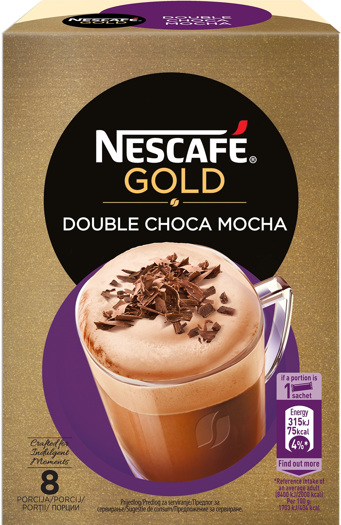 Slika za Kafa cappucino double cocha mocha Nescafe 18g