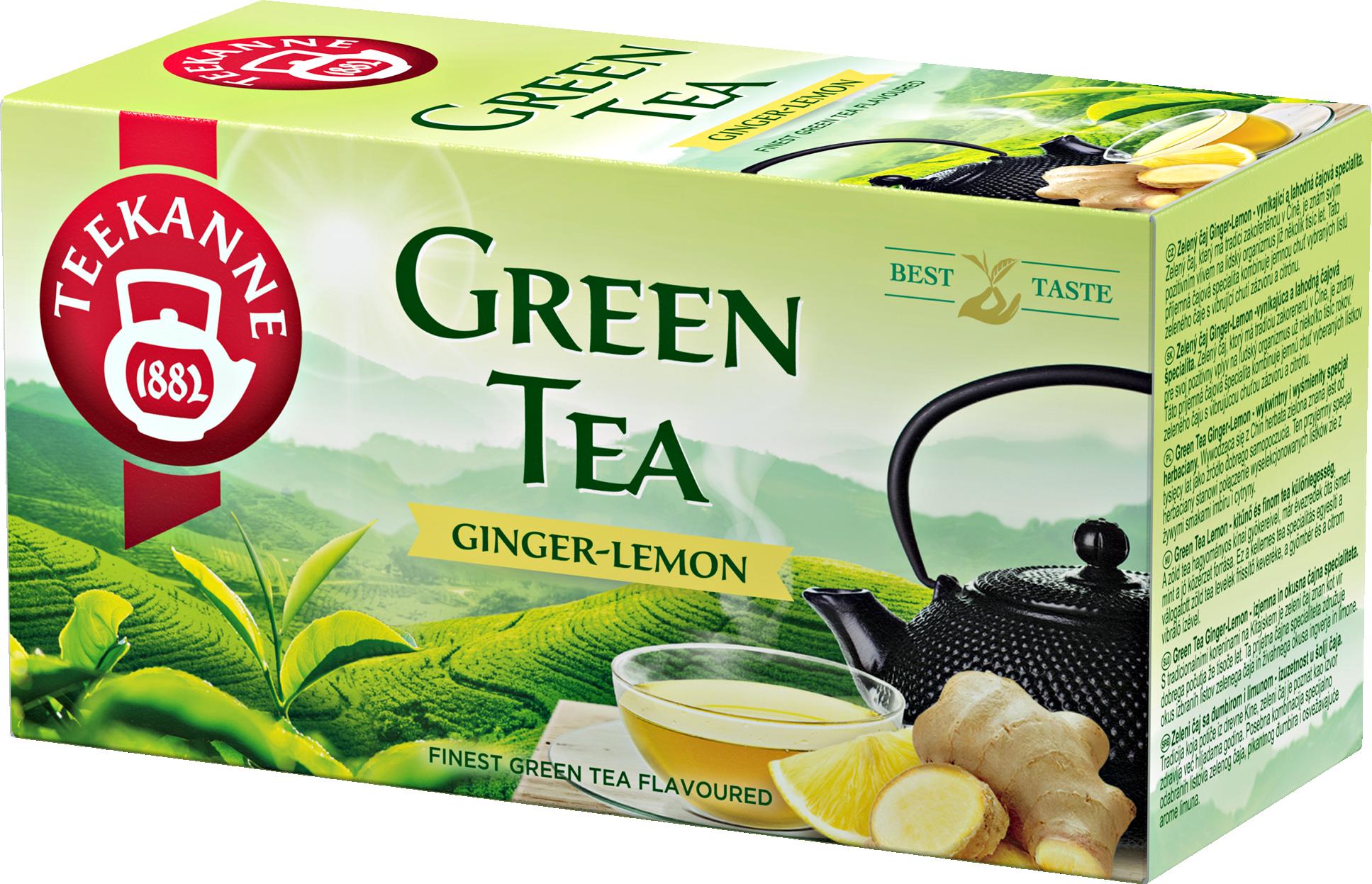 Slika za Čaj zeleni sa đumbirom i limunom Teekanne 35g
