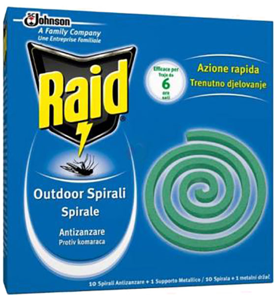 Slika za Spirale protiv komaraca Raid 10/1