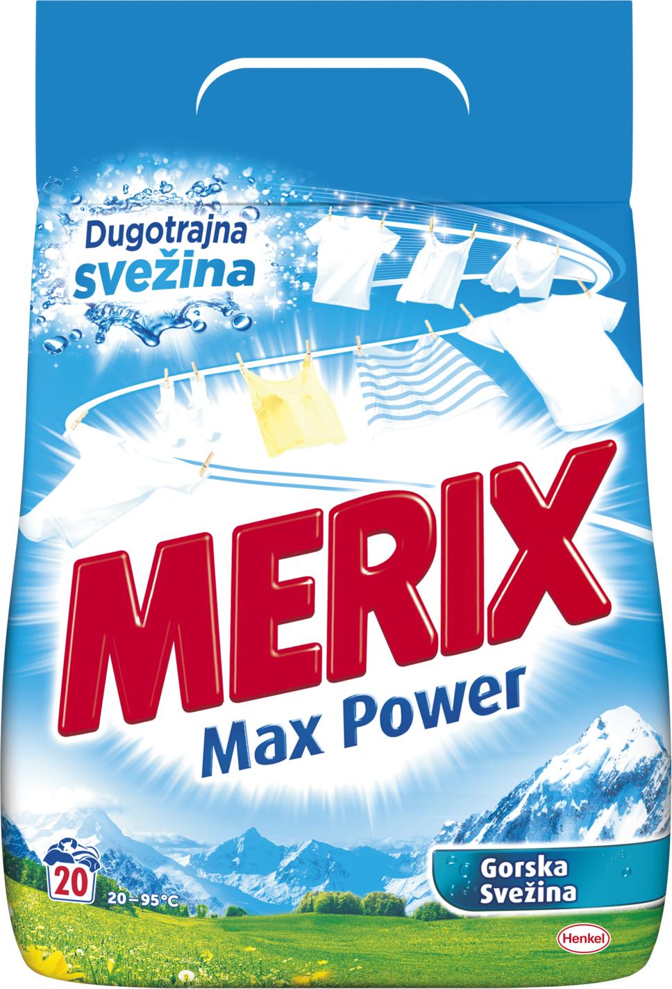 Slika za Deterdžent za veš gorska svežina Merix 2kg