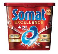 Slika za Tablete za masinsko pranje sudova excellence Somat 45u1