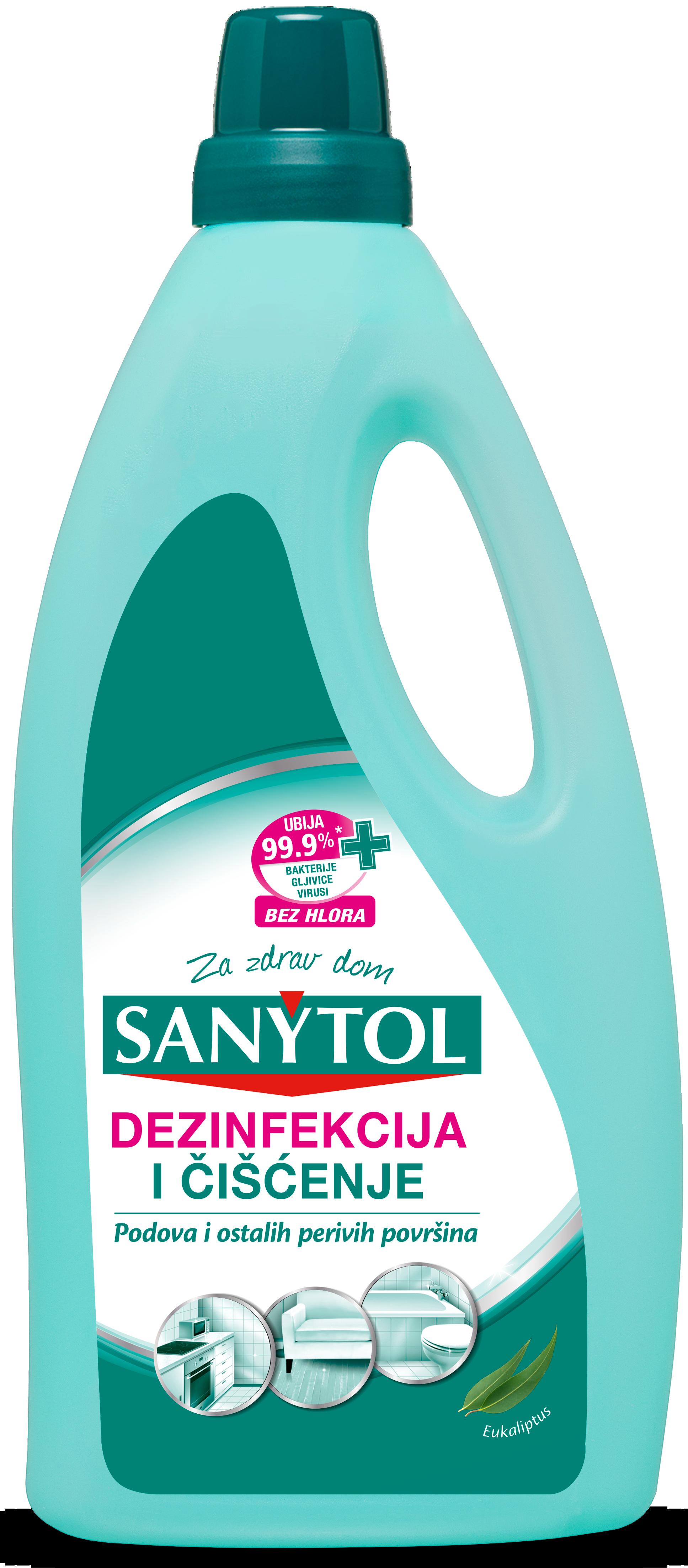 Slika za Sredstvo za čišćenje i dezinfekciju podova Sanytol 1l