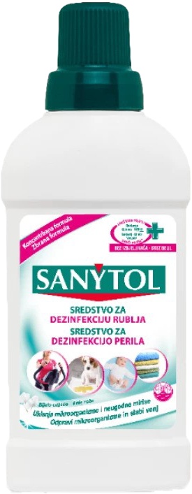 Slika za Sredstvo za dezinfekciju i čišćenje rublja Sanytol 500ml