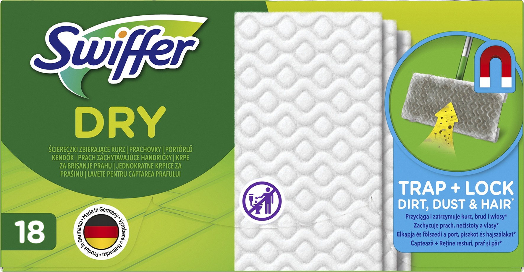 Slika za Maramice suve za podove Swiffer 18kom
