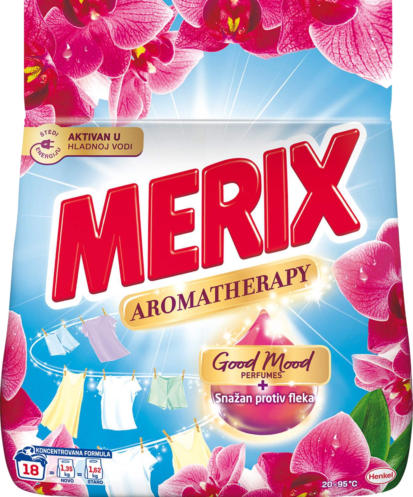 Slika za Deterdžent za veš orhideja Merix 1.35kg