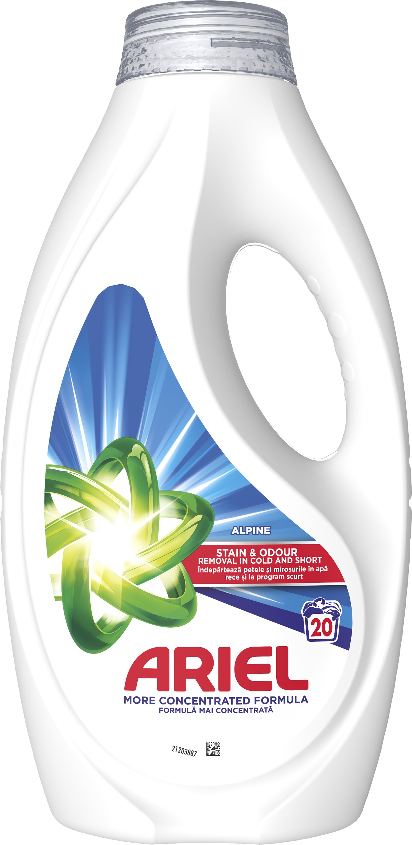 Slika za Tečni deterdžent za veš alpine Ariel 20 pranja