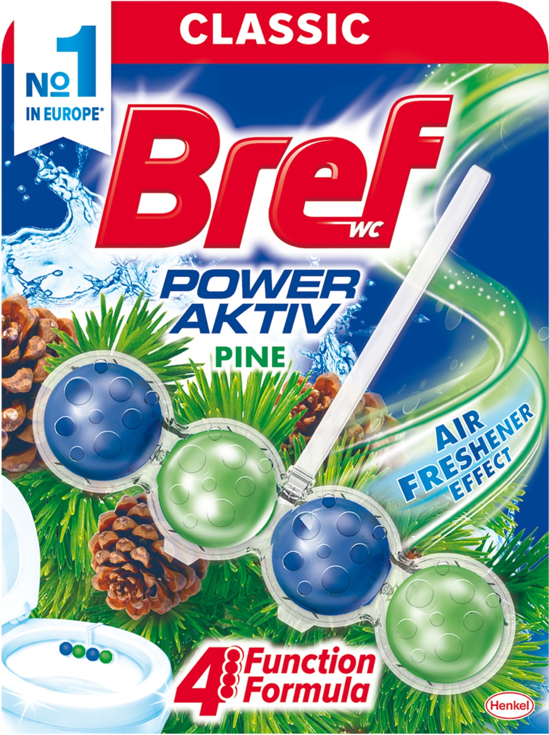 Slika za Wc osveživač power aktiv pine Bref 50g