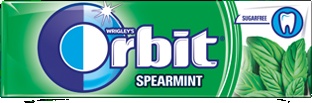 Slika za Žvake spearmint Orbit 10kom