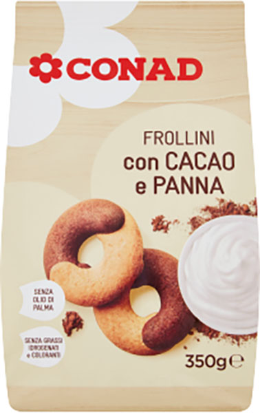 Slika za Keks sa kakao kremom Frollini Conad 350g
