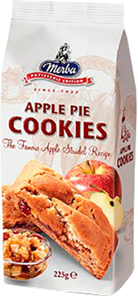 Slika za Keks cookies apple pie Merba 220g