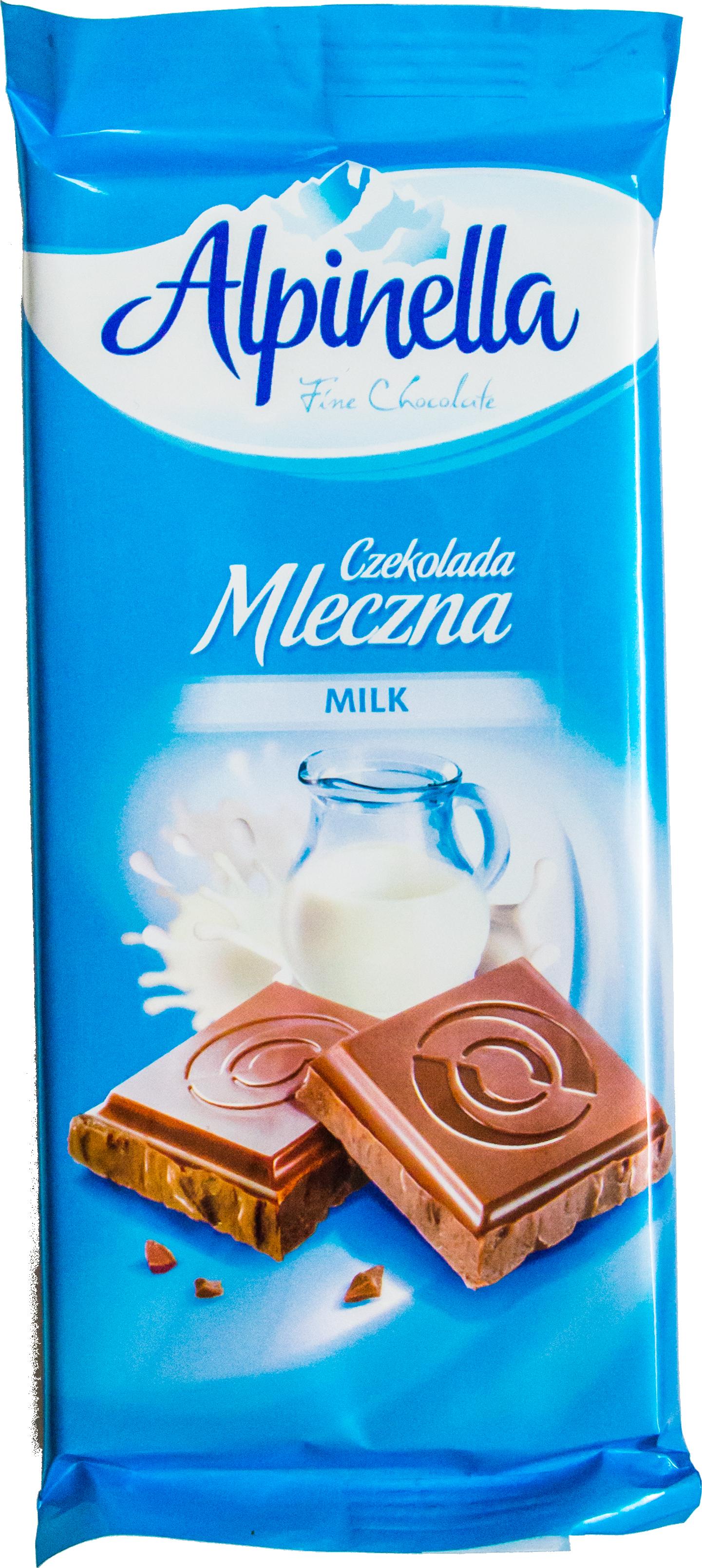 Slika za Čokolada mlečna Alpinella 90g