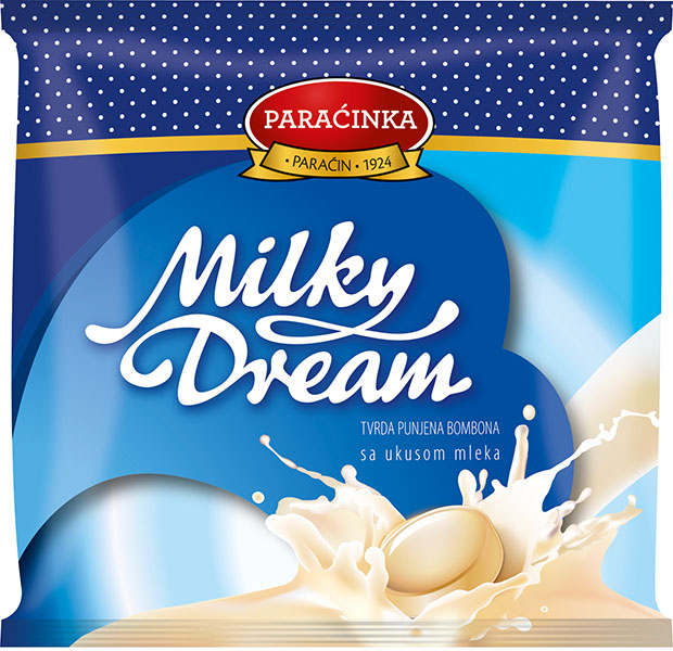 Slika za Bombone milky dream tvrde Paračinka 100g