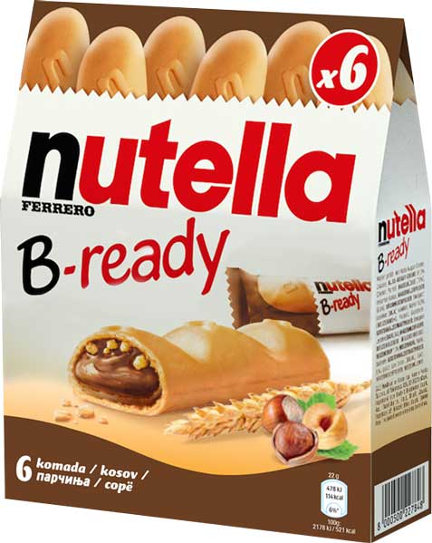 Slika za Vafl Nutella B-Ready 132g