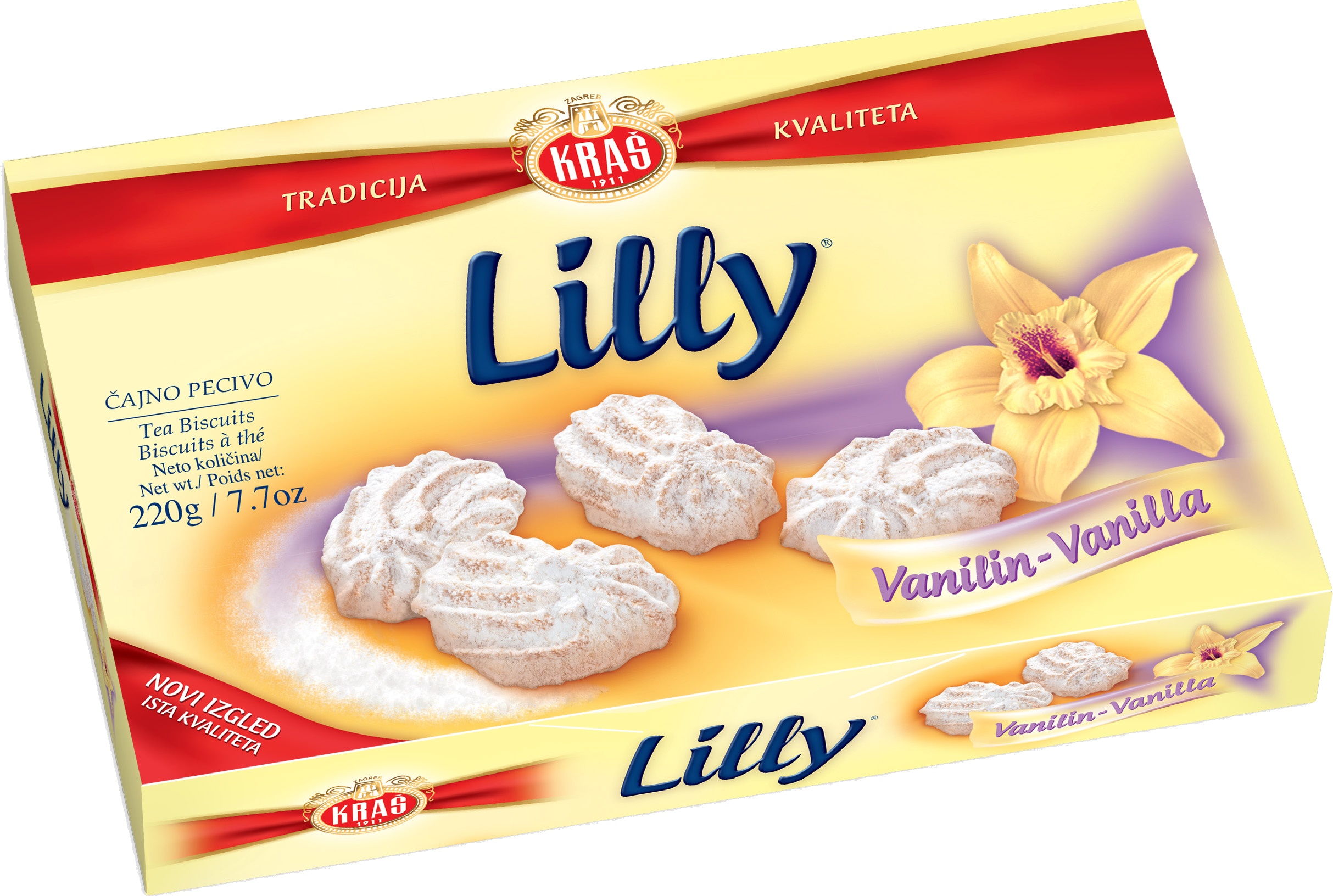 Slika za Keks vanila Lilly 220g