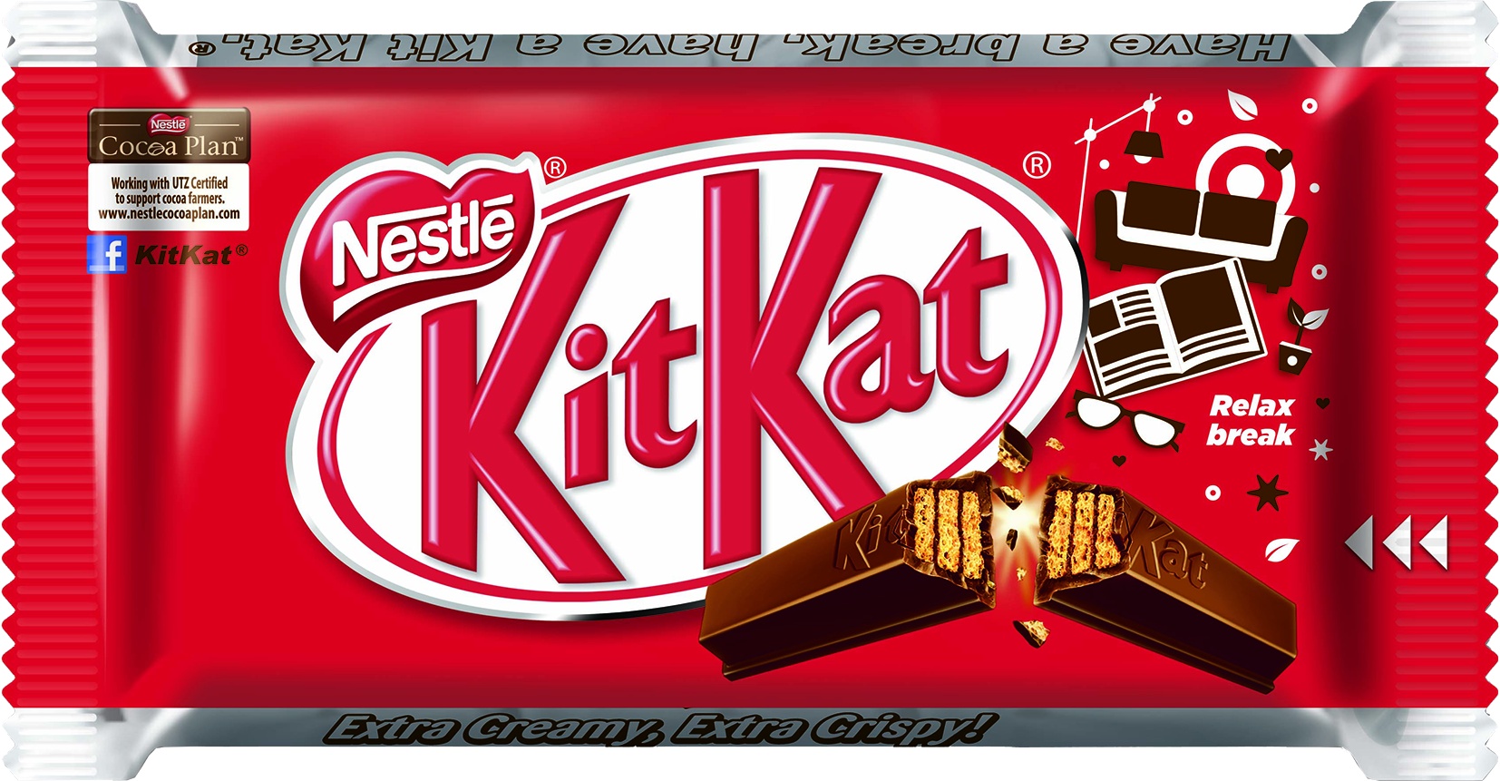 Slika za Mini bar Kit Kat 4 finger 41.5g