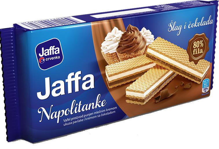 Slika za Napolitanke šlag i čokolada Jaffa 187g