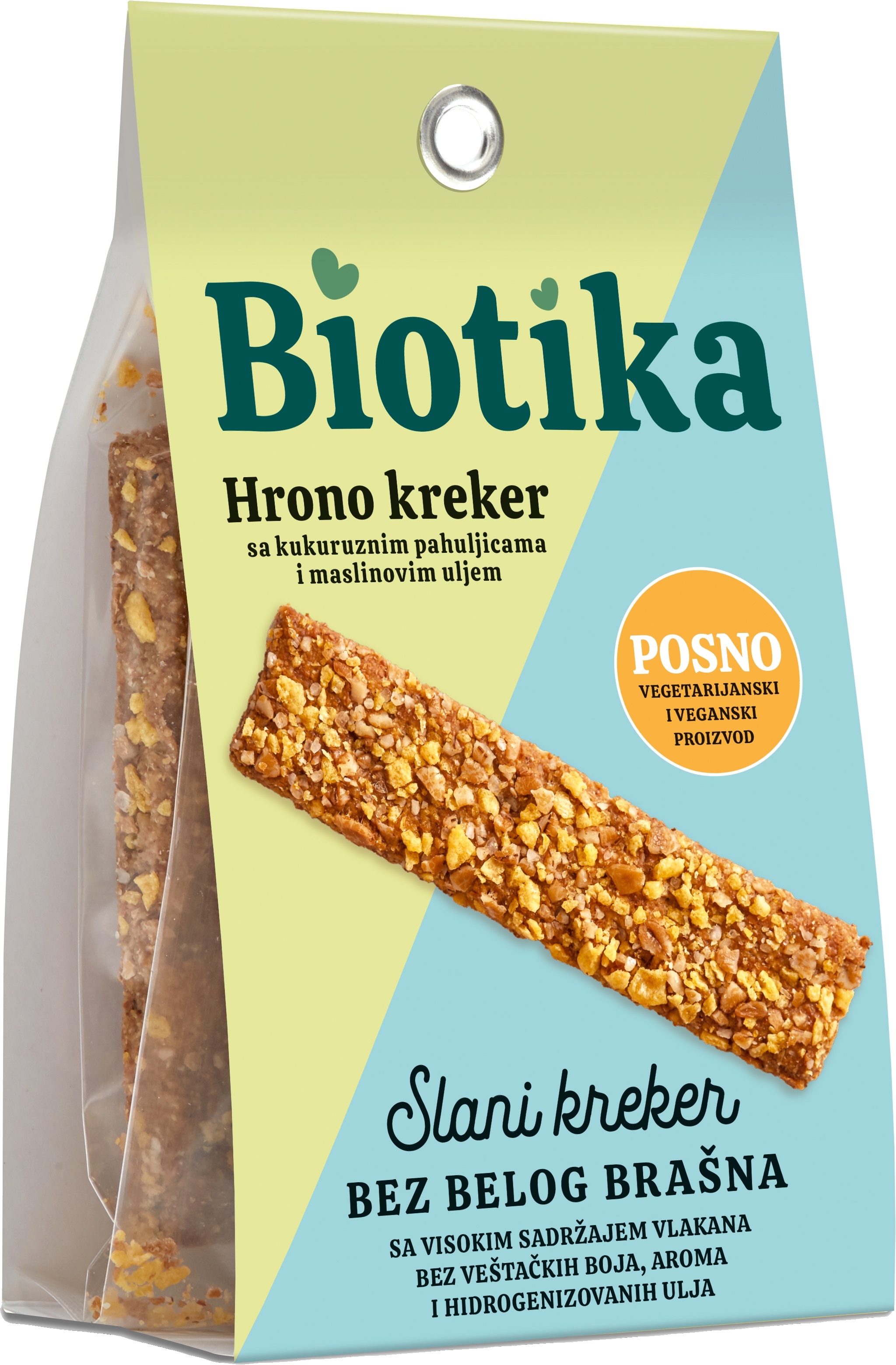 Slika za Hrono kreker sa maslinovim uljem Biotika 100g