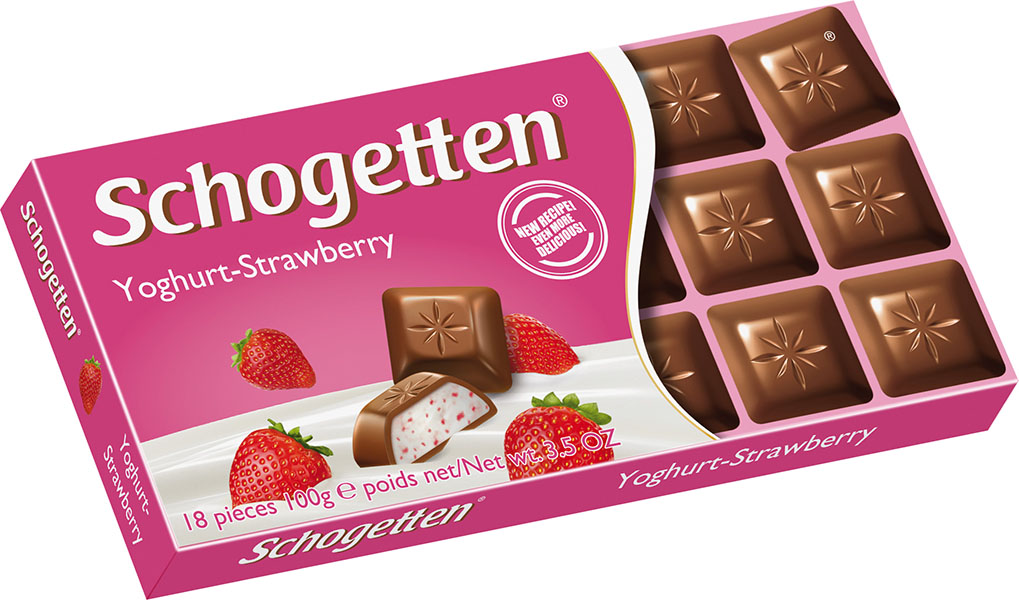 Slika za Čokolada jagoda i jogurt Schogetten 100g