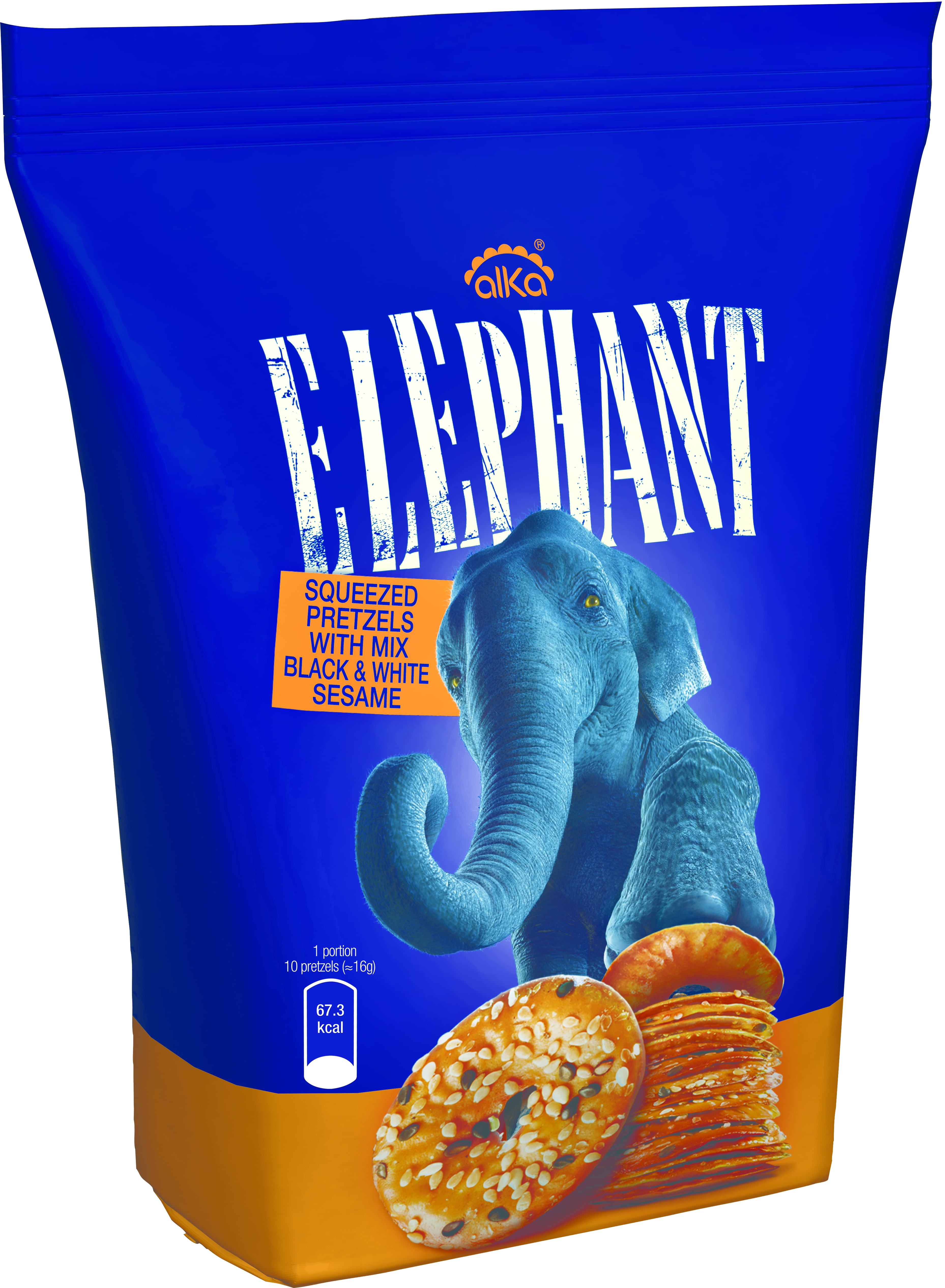 Slika za Perece slane sa susamom Elephant 180g