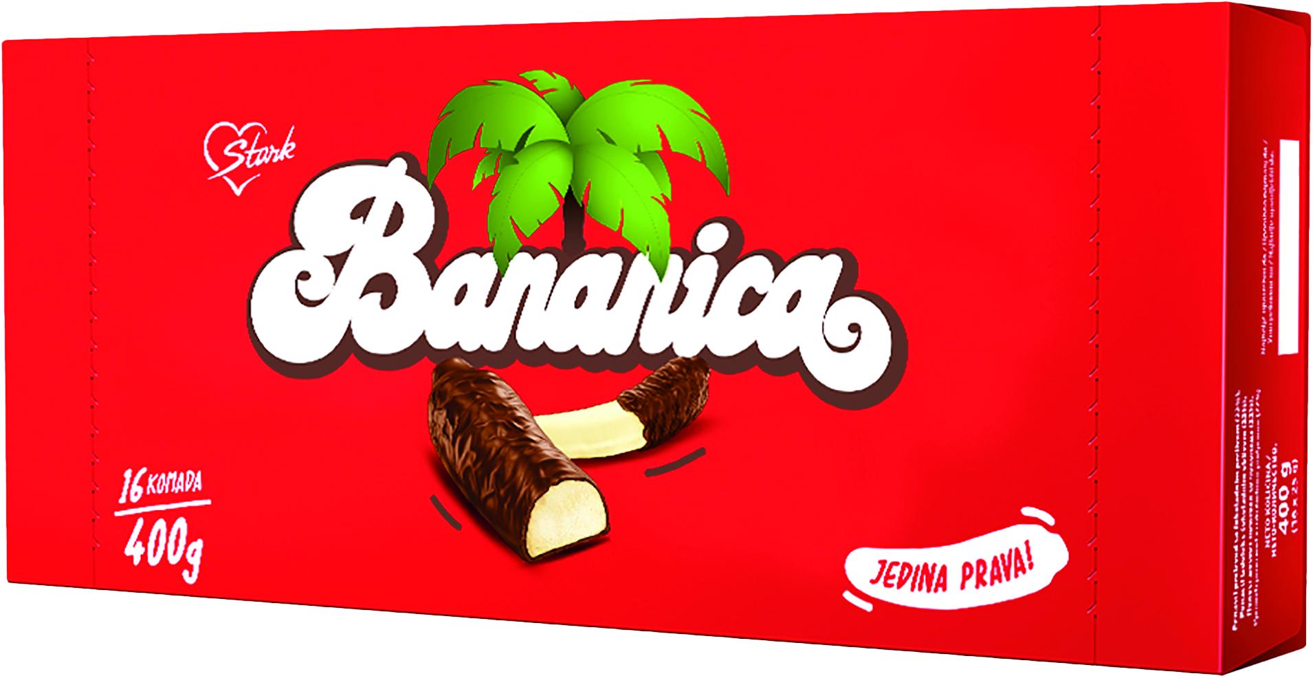 Slika za Čokoladna bananica Štark 400g