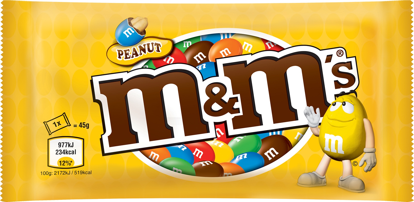 Slika za Bombone kikiriki M&M's 45g