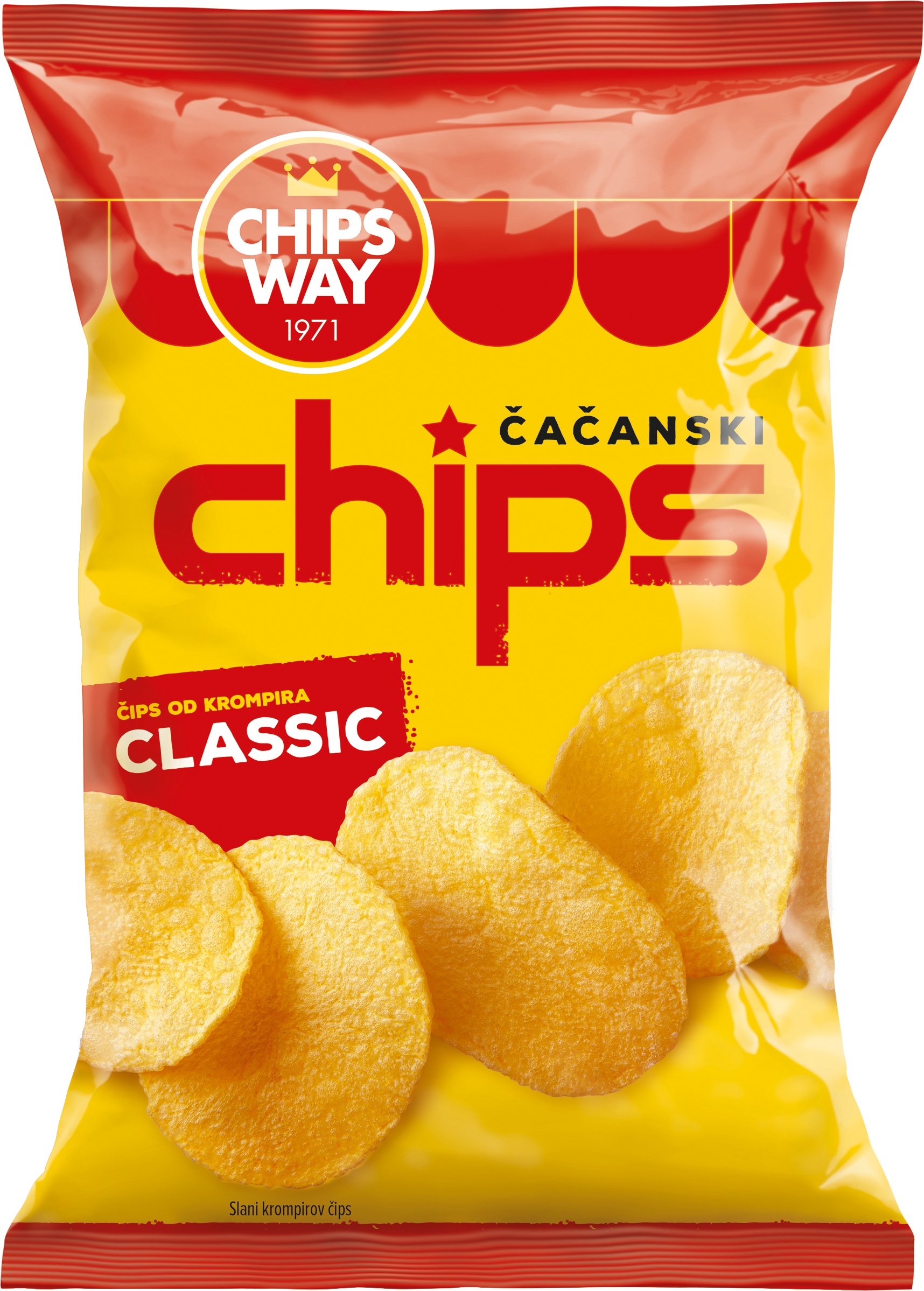 Slika za Čips classic Chipsy way 90g