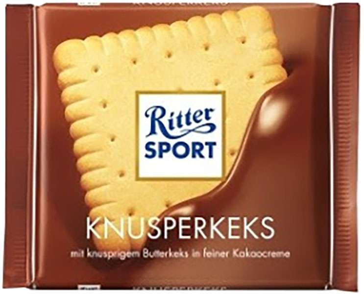 Slika za Čokolada choco keks Ritter sport 100g