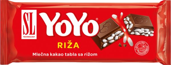 Slika za Čokolada sa rižom Yo Yo 80g