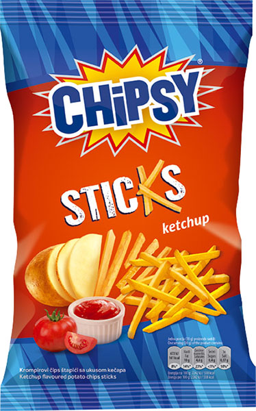 Slika za Kečap štapić Chipsy 80g