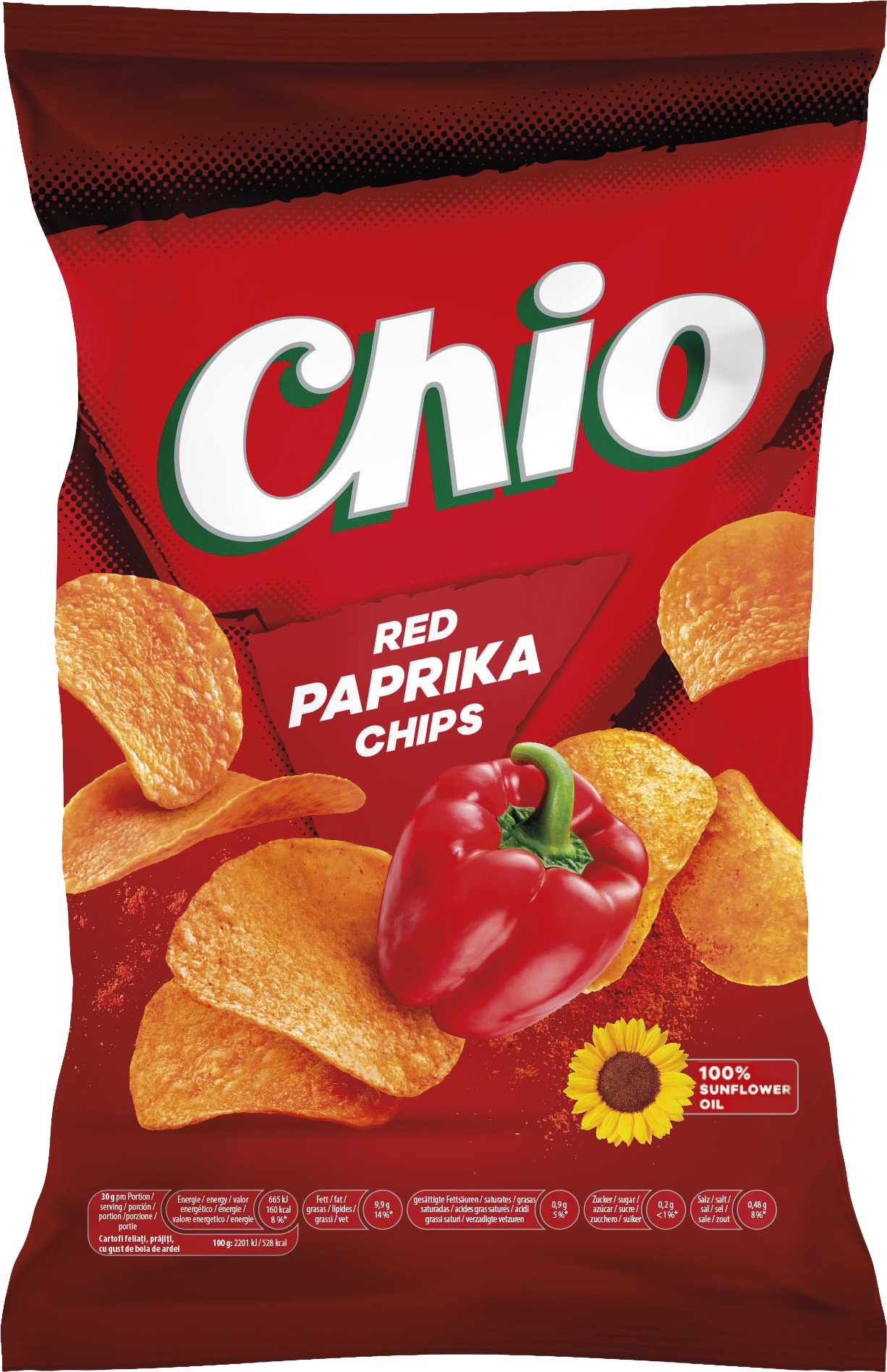 Slika za Čips crvena paprika Chio 140g