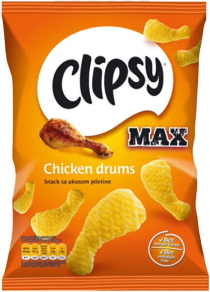 Slika za Flips sa piletinom Clipsy max 80g