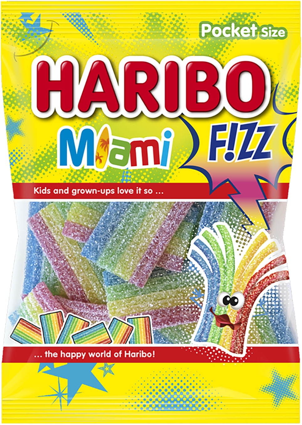 Slika za Gumene bombone Miami fizz Haribo 85g