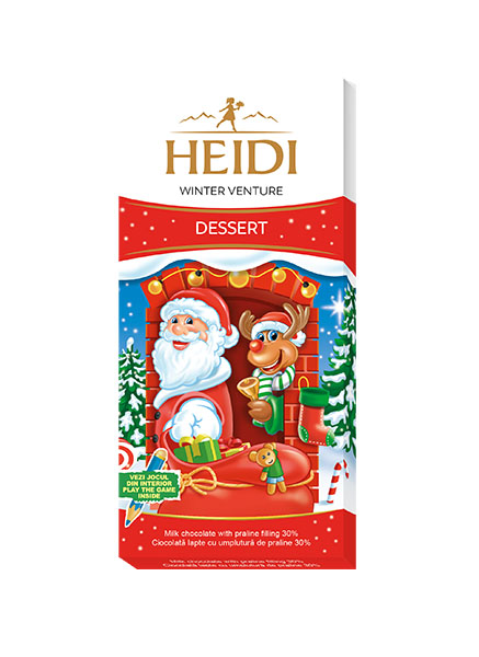 Slika za Dezert figura Deda Mraz i Rudolf Heidi 90g