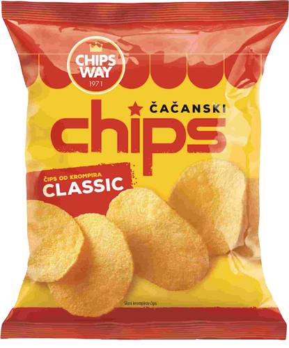 Slika za Čips classic Čačanski 40g