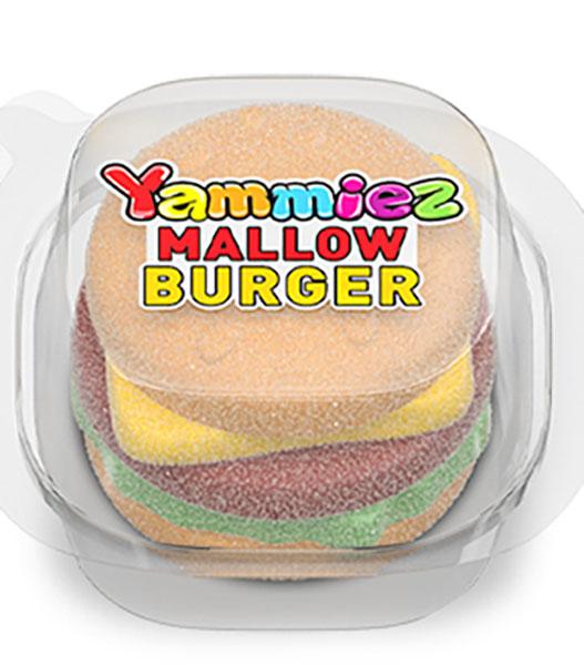 Slika za Gumene bombone burger Yammie 50g