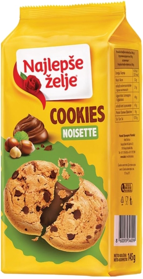 Slika za Cookies noisette Najlepše želje 145g