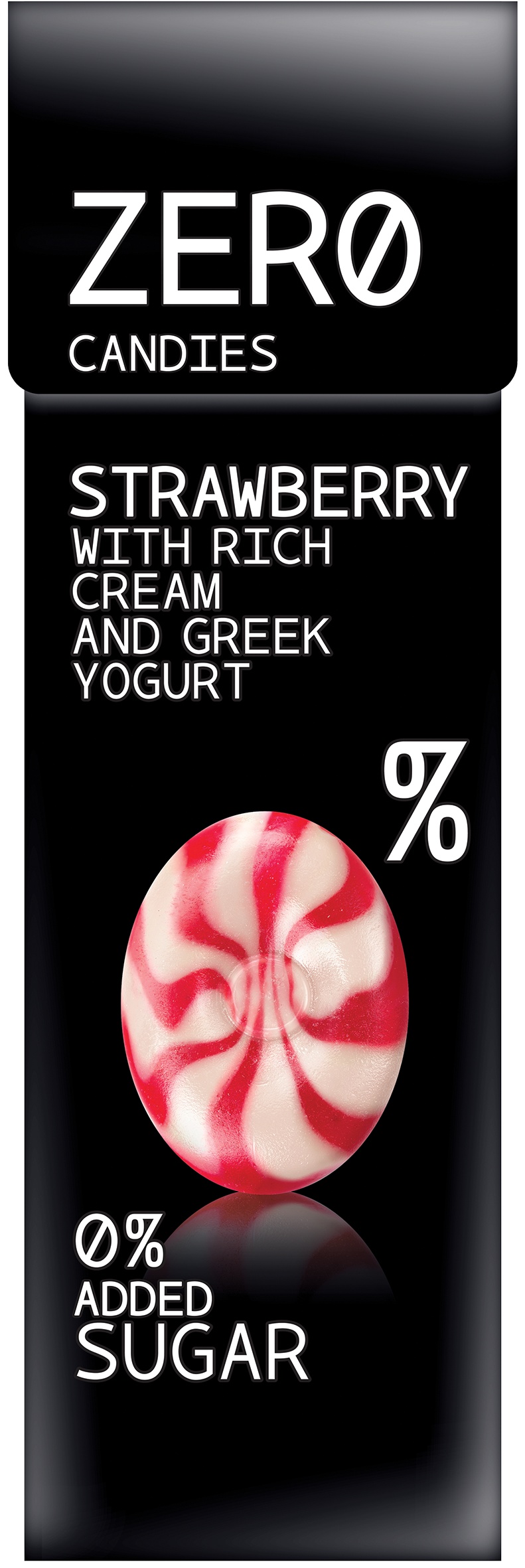 Slika za Bombone strawberry yoghurt Zero 12x32g