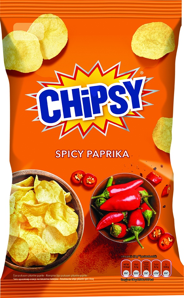 Slika za Čips sa paprikom spicy Clipsy 140g