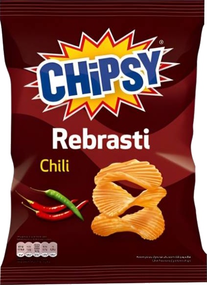 Slika za Čips rebrasti chili Chipsy 60g