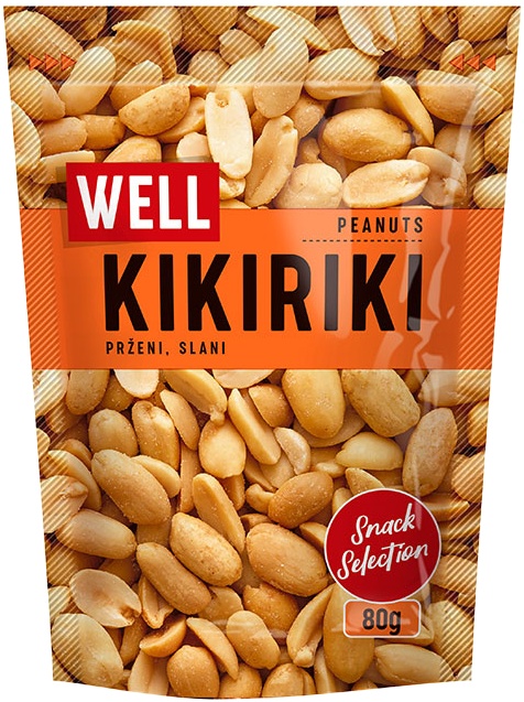 Slika za Kikiriki prženi slani Well 80g