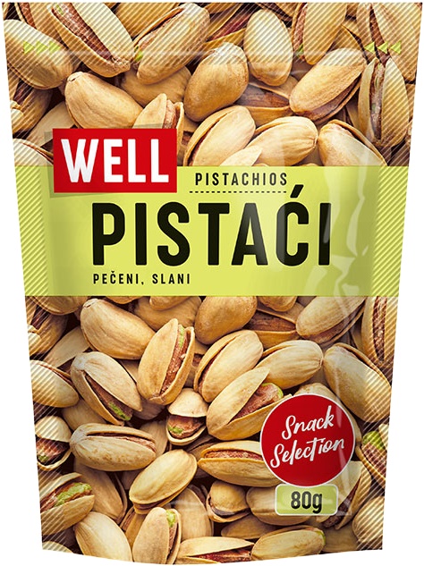 Slika za Pistaći pečeni slani Well 80g